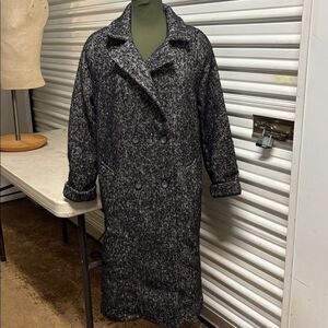 Emin & Paul Shoreditch Wool Alpaca Double Breasted Coat S